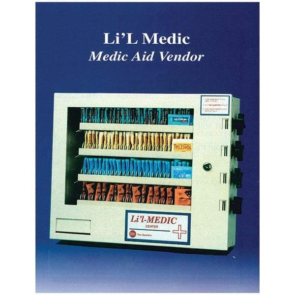 Medique - Medical Vending Machine & Dispenser Accessories Type: Wall Bracket For Use With: Lil Medic - Benchmark Tooling