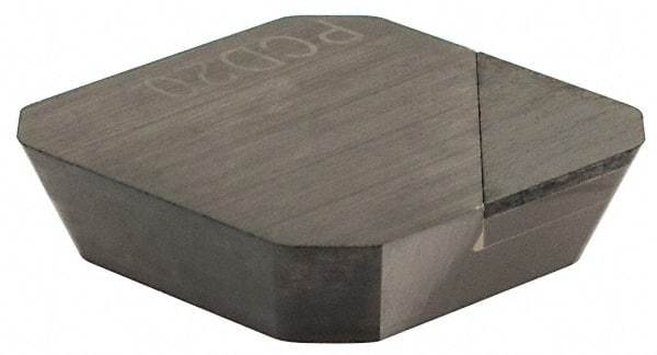 Seco - SEHN1203 Grade PCD20 PCD Milling Insert - Uncoated, 1/8" Thick, 1/2" Inscribed Circle - Benchmark Tooling