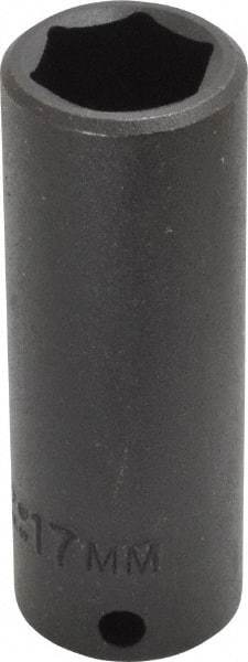 Proto - 3/8" Drive 17mm Deep Impact Socket - 6 Points, 2-47/64" OAL - Benchmark Tooling