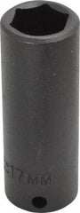 Proto - 3/8" Drive 17mm Deep Impact Socket - 6 Points, 2-47/64" OAL - Benchmark Tooling