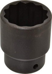 Proto - 1/2" Drive 1-7/16" Standard Impact Socket - 12 Points, 2-15/64" OAL - Benchmark Tooling