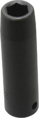 Proto - 1/2" Drive 1/2" Deep Impact Socket - 6 Points, 3-1/4" OAL - Benchmark Tooling