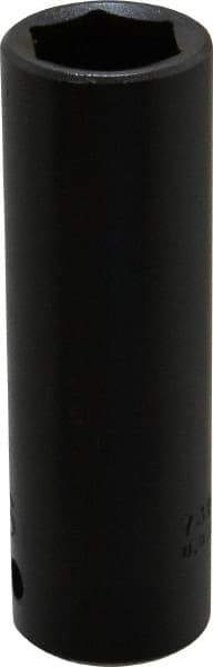 Proto - 1/2" Drive 11/16" Deep Impact Socket - 6 Points, 3-1/4" OAL - Benchmark Tooling