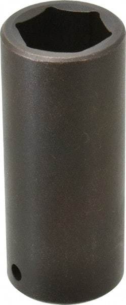 Proto - 1/2" Drive 1" Deep Impact Socket - 6 Points, 3-1/2" OAL - Benchmark Tooling