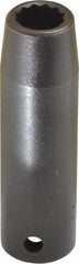 Proto - 1/2" Drive 1/2" Deep Impact Socket - 12 Points, 3-1/4" OAL - Benchmark Tooling