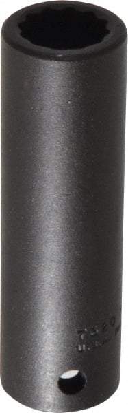 Proto - 1/2" Drive 5/8" Deep Impact Socket - 12 Points, 3-1/4" OAL - Benchmark Tooling
