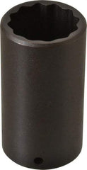 Proto - 1/2" Drive 1-3/8" Deep Impact Socket - 12 Points, 3-1/2" OAL - Benchmark Tooling