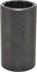 Proto - 1/2" Drive 1-7/16" Deep Impact Socket - 12 Points, 3-1/2" OAL - Benchmark Tooling