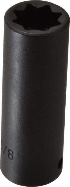 Proto - 1/2" Drive 5/8" Deep Impact Socket - 8 Points, 3-1/4" OAL - Benchmark Tooling