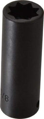 Proto - 1/2" Drive 5/8" Deep Impact Socket - 8 Points, 3-1/4" OAL - Benchmark Tooling
