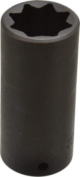 Proto - 1/2" Drive 15/16" Deep Impact Socket - 8 Points, 3-1/2" OAL - Benchmark Tooling