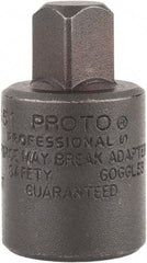 Proto - 3/8 Male 1/2 Female Impact Drive Adapter - 1-7/16" OAL - Benchmark Tooling