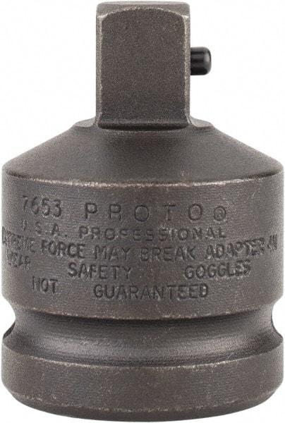 Proto - 1/2 Male 3/4 Female Impact Drive Adapter - 2-1/16" OAL - Benchmark Tooling