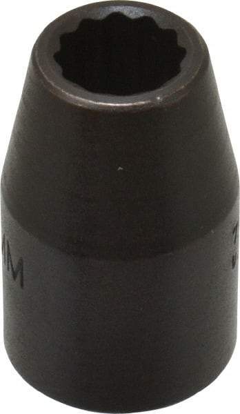 Proto - 1/2" Drive 11mm Standard Impact Socket - 12 Points, 1-1/2" OAL - Benchmark Tooling