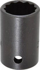 Proto - 1/2" Drive 18mm Standard Impact Socket - 12 Points, 1-1/2" OAL - Benchmark Tooling