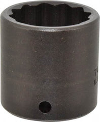 Proto - 1/2" Drive 32mm Standard Impact Socket - 12 Points, 2" OAL - Benchmark Tooling