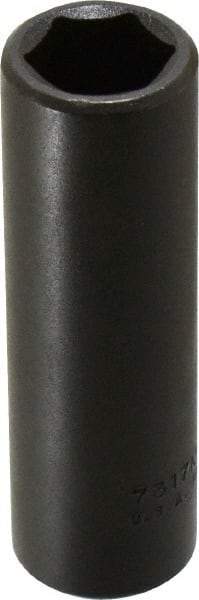 Proto - 1/2" Drive 17mm Deep Impact Socket - 6 Points, 3-1/4" OAL - Benchmark Tooling