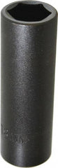 Proto - 1/2" Drive 18mm Deep Impact Socket - 6 Points, 3-1/4" OAL - Benchmark Tooling