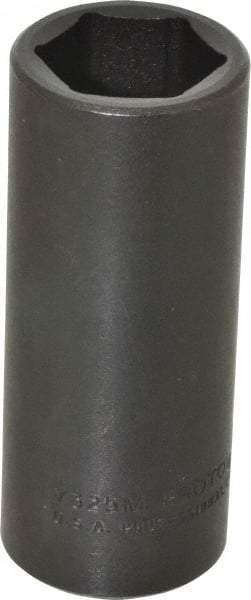 Proto - 1/2" Drive 25mm Deep Impact Socket - 6 Points, 3-1/2" OAL - Benchmark Tooling