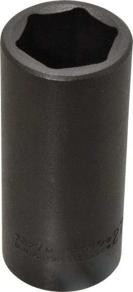 Proto - 1/2" Drive 27mm Deep Impact Socket - 6 Points, 3-1/2" OAL - Benchmark Tooling