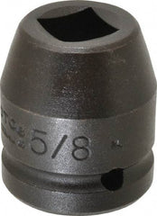 Proto - 3/4" Drive 5/8" Standard Impact Socket - 4 Points, 2" OAL - Benchmark Tooling