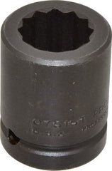 Proto - 3/4" Drive 15/16" Standard Impact Socket - 12 Points, 2" OAL - Benchmark Tooling
