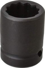 Proto - 3/4" Drive 1-1/16" Standard Impact Socket - 12 Points, 2-1/16" OAL - Benchmark Tooling