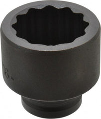 Proto - 3/4" Drive 1-13/16" Standard Impact Socket - 12 Points, 2-5/8" OAL - Benchmark Tooling