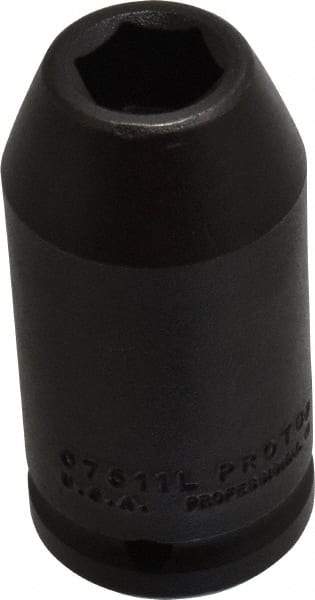 Proto - 3/4" Drive 11/16" Deep Impact Socket - 6 Points, 3-1/4" OAL - Benchmark Tooling