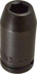 Proto - 3/4" Drive 3/4" Deep Impact Socket - 6 Points, 3-1/4" OAL - Benchmark Tooling