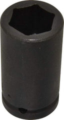 Proto - 3/4" Drive 1-1/8" Deep Impact Socket - 6 Points, 3-1/4" OAL - Benchmark Tooling