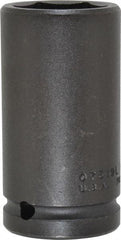Proto - 3/4" Drive 1-3/16" Deep Impact Socket - 6 Points, 3-1/4" OAL - Benchmark Tooling