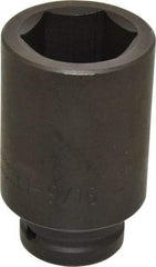 Proto - 3/4" Drive 1-9/16" Deep Impact Socket - 6 Points, 3-13/16" OAL - Benchmark Tooling