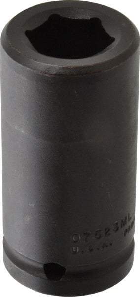 Proto - 3/4" Drive 23mm Deep Impact Socket - 6 Points, 3-1/4" OAL - Benchmark Tooling