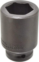 Proto - 3/4" Drive 36mm Deep Impact Socket - 6 Points, 3-1/4" OAL - Benchmark Tooling