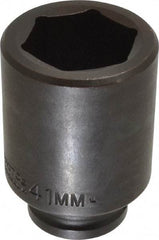 Proto - 3/4" Drive 41mm Deep Impact Socket - 6 Points, 3-1/2" OAL - Benchmark Tooling