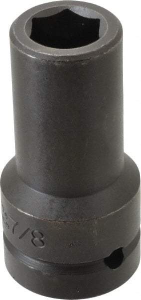 Proto - 1" Drive 7/8" Deep Impact Socket - 6 Points, 3-3/4" OAL - Benchmark Tooling