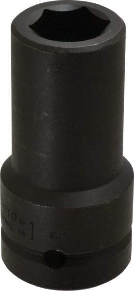 Proto - 1" Drive 1" Deep Impact Socket - 6 Points, 3-3/4" OAL - Benchmark Tooling