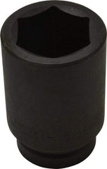 Proto - 1" Drive 1-15/16" Deep Impact Socket - 6 Points, 4-1/4" OAL - Benchmark Tooling