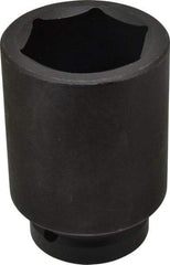 Proto - 1" Drive 2-1/8" Deep Impact Socket - 6 Points, 4-1/2" OAL - Benchmark Tooling