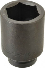 Proto - 1" Drive 2-5/16" Deep Impact Socket - 6 Points, 4-3/4" OAL - Benchmark Tooling