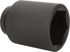 Proto - 1" Drive 2-3/4" Deep Impact Socket - 6 Points, 5" OAL - Benchmark Tooling