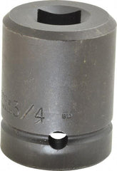 Proto - 1" Drive 3/4" Standard Impact Socket - 4 Points, 2-1/2" OAL - Benchmark Tooling