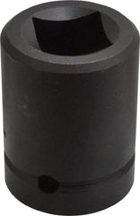 Proto - 1" Drive 1" Standard Impact Socket - 4 Points, 2-1/2" OAL - Benchmark Tooling