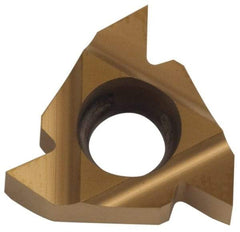 Hertel - 16ER External Right Hand 11 Whitworth Laydown Threading Insert - Grade HG330TR, TiAlN Coated Carbide - Benchmark Tooling