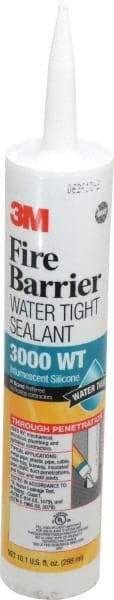 3M - 10.1 oz Cartridge Gray RTV Silicone Joint Sealant - 14 to 230°F Operating Temp, Series 3000WT - Benchmark Tooling