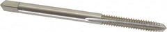 Hertel - #6-32 UNC 3 Flute Bright Finish High Speed Steel Straight Flute Standard Hand Tap - Plug, Right Hand Thread, 2" OAL, 11/16" Thread Length, H5 Limit, Oversize - Exact Industrial Supply