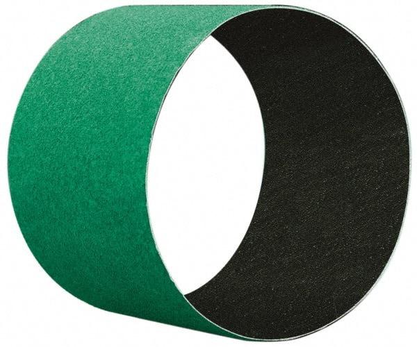 3M - 3-1/2" Wide x 15-1/2" OAL, 80 Grit, Zirconia Alumina Abrasive Belt - Zirconia Alumina, Medium, Coated, Series 577F - Benchmark Tooling