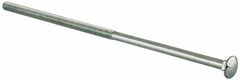 Value Collection - 3/8-16 UNC 11" Length Under Head, Standard Square Neck, Carriage Bolt - Grade 2 Steel, Zinc-Plated Finish - Benchmark Tooling