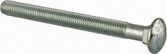 Value Collection - 5/8-11 UNC 7" Length Under Head, Standard Square Neck, Carriage Bolt - Grade 2 Steel, Zinc-Plated Finish - Benchmark Tooling